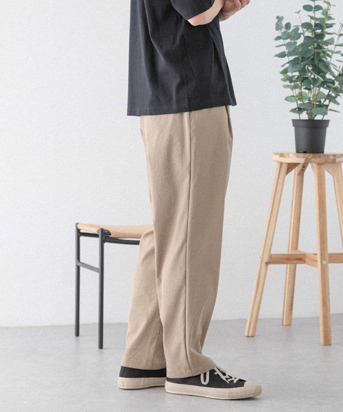 FORK&SPOON（フォークアンドスプーン）の「FORK&SPOON　クールタッチイージーパンツ（その他パンツ・メンズ・ベージュ/スミクロ・3/4/5）」の11枚目の写真
