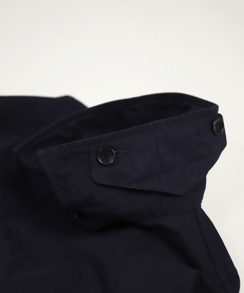 SPELLBOUND（スペルバウンド）の「[SPELLBOUND / スペルバウンド]　高密度ウェザー　ステンカラーコート（ステンカラーコート・メンズ・グリーン/ネイビー/ベージュ・2/3）」の22枚目の写真