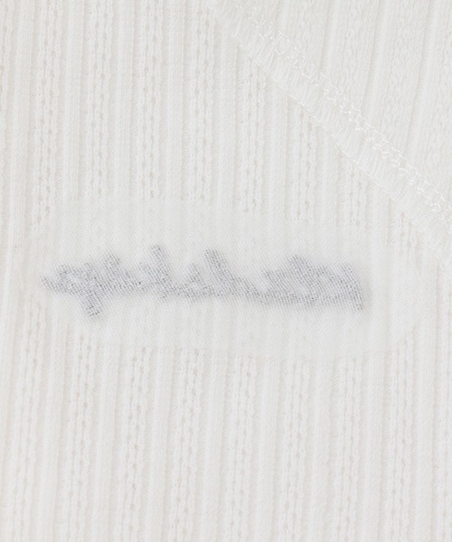 kladskap（クレードスコープ）の「ウサギ刺しゅう長袖カーディガン（カーディガン/ボレロ・キッズ・オフホワイト・80ｃｍ/90cm/120cm/100cm/110cm）」の6枚目の写真