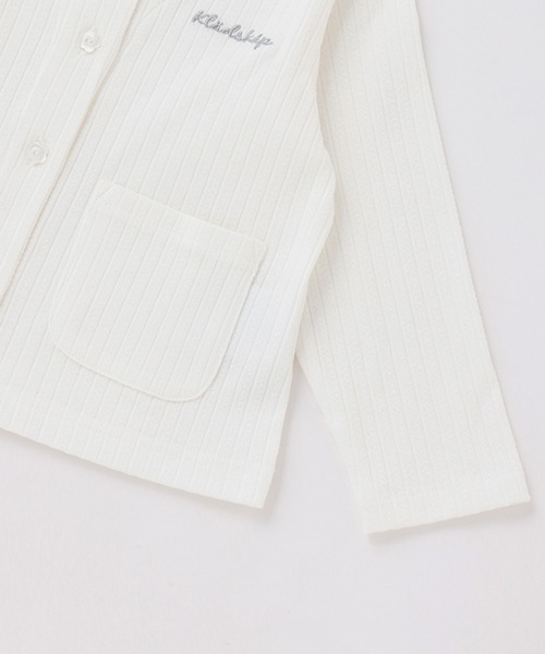 kladskap（クレードスコープ）の「ウサギ刺しゅう長袖カーディガン（カーディガン/ボレロ・キッズ・オフホワイト・80ｃｍ/90cm/120cm/100cm/110cm）」の8枚目の写真