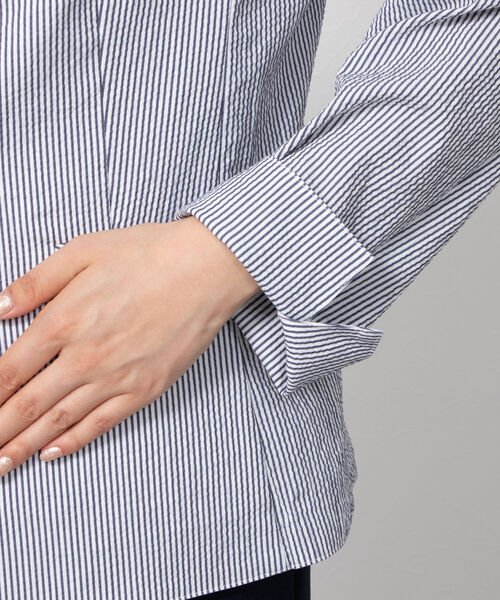 NOLLEY'S（ノーリーズ）の「ウォッシャブルサッカーテーラージャケット