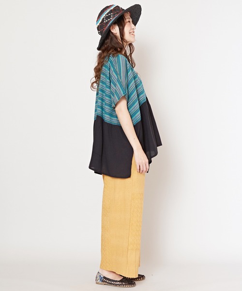 チャイハネ（チャイハネ）の「【チャイハネ】カラナトップス（その他トップス・レディース・レッド/ホワイト/ブラック・FREE）」の13枚目の写真