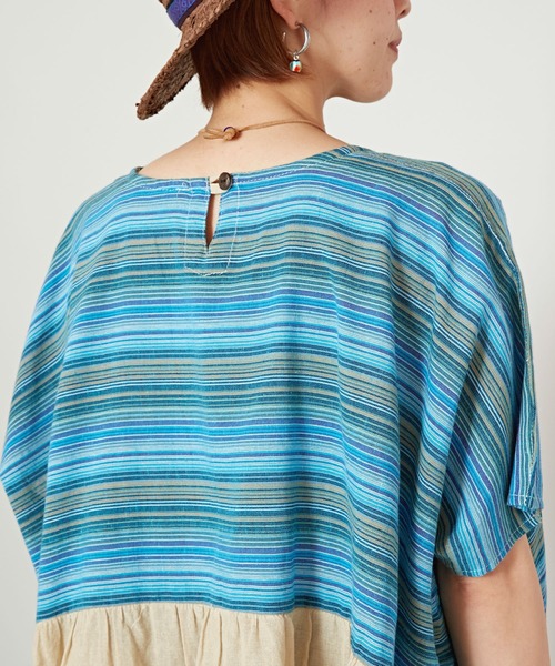 チャイハネ（チャイハネ）の「【チャイハネ】カラナトップス（その他トップス・レディース・レッド/ホワイト/ブラック・FREE）」の8枚目の写真