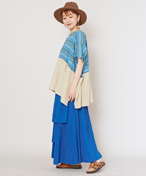 チャイハネ（チャイハネ）の「【チャイハネ】カラナトップス（その他トップス・レディース・レッド/ホワイト/ブラック・FREE）」の6枚目の写真