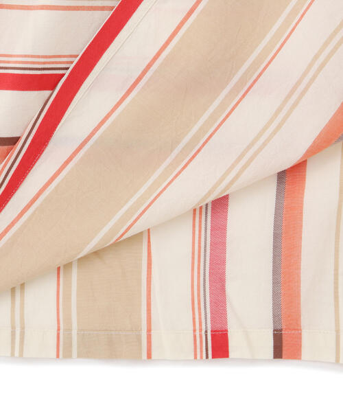 AVIREX(アヴィレックス)の「【WEB&DEPOT限定】MULTI STRIPE ONEPIECE/ マルチストライプワンピース(シャツワンピース・レディース・レッド/イエロー・FREE)」の19枚目の写真