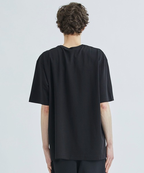 ATTACHMENT（アタッチメント）の「STUDIOUS別注 COTTON DOUBLE FACE S/S TEE（Tシャツ/カットソー・メンズ・ブラック/ライトブルー/ホワイト/ダークグレー・1/2/3）」の16枚目の写真