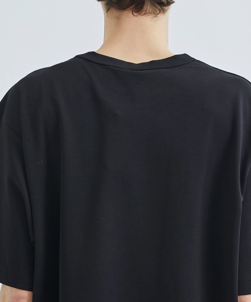 ATTACHMENT（アタッチメント）の「STUDIOUS別注 COTTON DOUBLE FACE S/S TEE（Tシャツ/カットソー・メンズ・ブラック/ライトブルー/ホワイト/ダークグレー・1/2/3）」の20枚目の写真