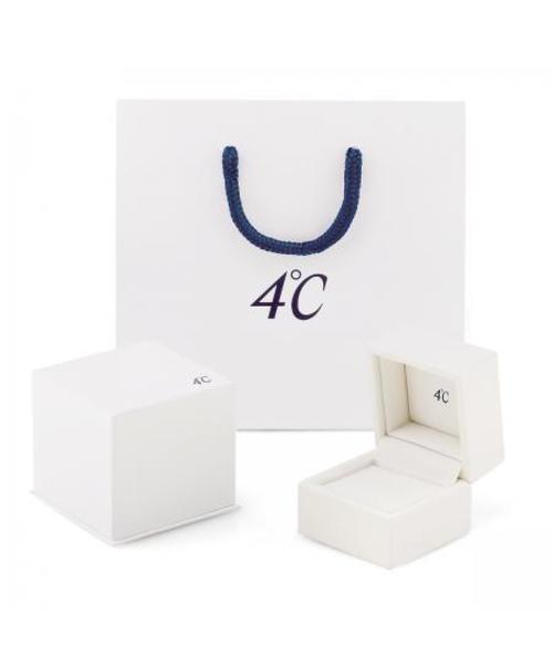 4℃(ヨンドシー)の「K10ホワイトゴールド ペアリング【Men's】(リング・メンズ・ホワイトゴールド・#14/#12/#18/#16)」の2枚目の写真