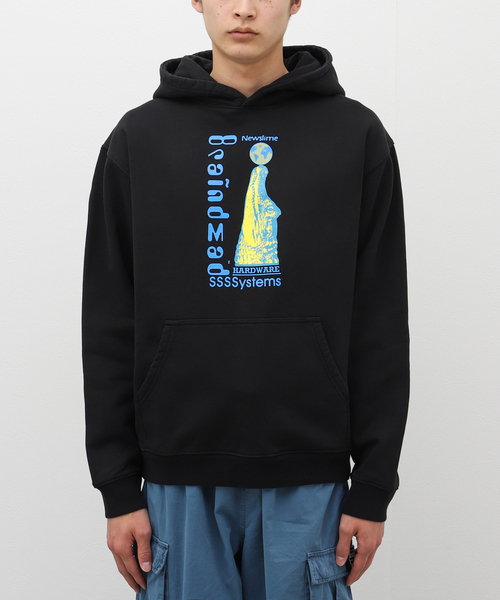 BRAIN DEAD（ブレインデット）の「【BRAIN DEAD/ブレインデッド】 Hardware Systems Hooded Sweat:パーカー（パーカー・メンズ・ブラック・SMALL/MEDIUM）」の3枚目の写真
