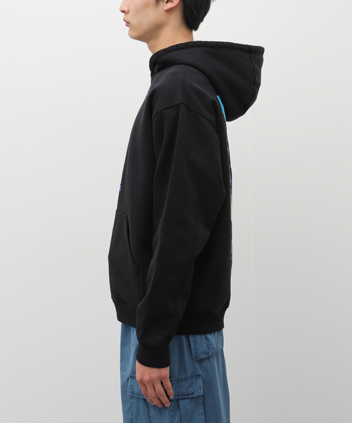 BRAIN DEAD（ブレインデット）の「【BRAIN DEAD/ブレインデッド】 Hardware Systems Hooded Sweat:パーカー（パーカー・メンズ・ブラック・SMALL/MEDIUM）」の4枚目の写真
