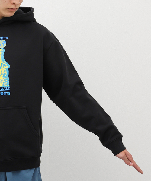 BRAIN DEAD（ブレインデット）の「【BRAIN DEAD/ブレインデッド】 Hardware Systems Hooded Sweat:パーカー（パーカー・メンズ・ブラック・SMALL/MEDIUM）」の8枚目の写真