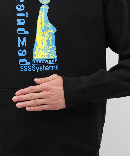 BRAIN DEAD（ブレインデット）の「【BRAIN DEAD/ブレインデッド】 Hardware Systems Hooded Sweat:パーカー（パーカー・メンズ・ブラック・SMALL/MEDIUM）」の9枚目の写真