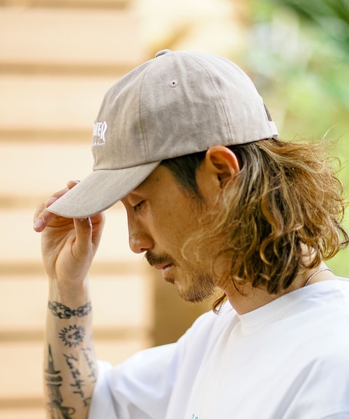 THRASHER（スラッシャー）の「MAG LOGO 6P CAP/スラッシャー帽子（キャップ・メンズ・ベージュ/ホワイト/ブラック/ブルー/カーキ/ブラウン・FREE）」の11枚目の写真