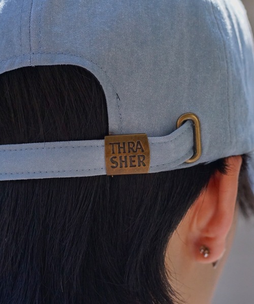 THRASHER（スラッシャー）の「MAG LOGO 6P CAP/スラッシャー帽子（キャップ・メンズ・ベージュ/ホワイト/ブラック/ブルー/カーキ/ブラウン・FREE）」の17枚目の写真
