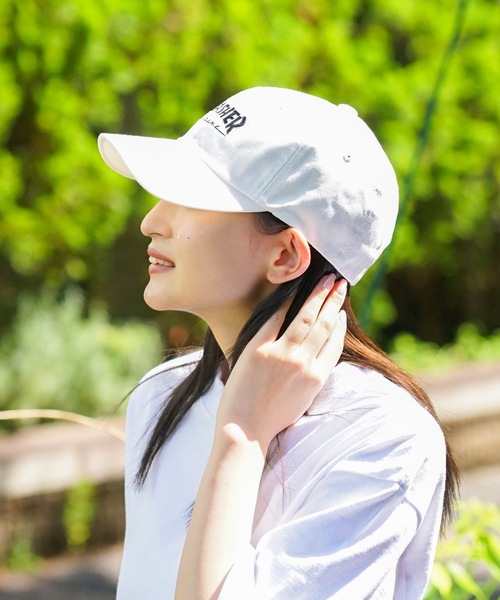 THRASHER（スラッシャー）の「MAG LOGO 6P CAP/スラッシャー帽子（キャップ・メンズ・ベージュ/ホワイト/ブラック/ブルー/カーキ/ブラウン・FREE）」の10枚目の写真