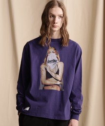 schott（ショット）の「Schott/ショット/LS T-SHIRT PINNUP/ピンナップ ロンT（Tシャツ/カットソー・メンズ）」