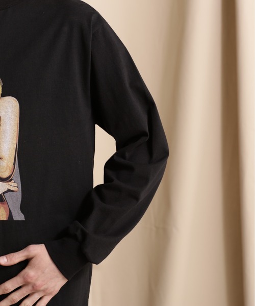 schott（ショット）の「Schott/ショット/LS T-SHIRT PINNUP/ピンナップ 