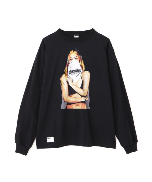 schott（ショット）の「Schott/ショット/LS T-SHIRT PINNUP/ピンナップ 