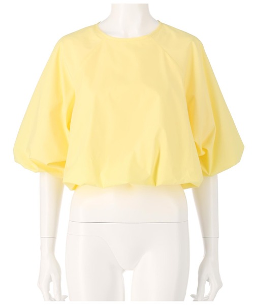 LATINA（ラティーナ）の「バルーンボリュームショートトップスカットソー（Tシャツ/カットソー・レディース・ネイビー/イエロー・FREE）」の4枚目の写真