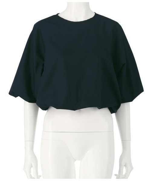 LATINA（ラティーナ）の「バルーンボリュームショートトップスカットソー（Tシャツ/カットソー・レディース・ネイビー/イエロー・FREE）」の3枚目の写真