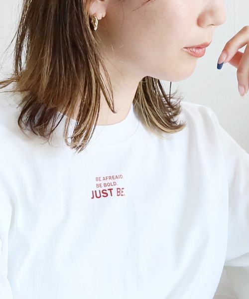 reca(レカ)の「アソートロゴプリントTシャツ(Tシャツ/カットソー・レディース・ホワイト×グリーン/ホワイト×レッド/ホワイト系1/ホワイト×ネイビー/ホワイト系2・FREE)」の19枚目の写真