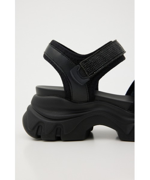 STACCATO（スタッカート）の「ミラーボリュームサンダル（サンダル・レディース・ブラック/ホワイト・23cm/23.5cm/24.5cm/24cm/22.5cm/22cm）」の10枚目の写真