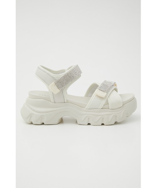 STACCATO（スタッカート）の「ミラーボリュームサンダル（サンダル・レディース・ブラック/ホワイト・23cm/23.5cm/24.5cm/24cm/22.5cm/22cm）」の11枚目の写真