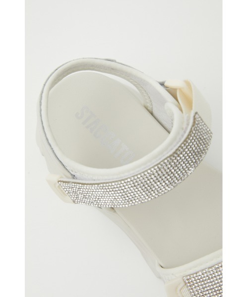 STACCATO（スタッカート）の「ミラーボリュームサンダル（サンダル・レディース・ブラック/ホワイト・23cm/23.5cm/24.5cm/24cm/22.5cm/22cm）」の21枚目の写真