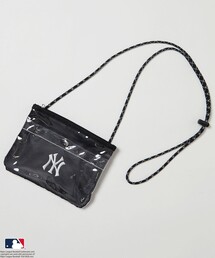 MLB | MLB × FREAK'S STORE/エムエルビー/メジャーリーグベースボール 別注 MLB クリアポケット サコッシュ バッグ(ショルダーバッグ)