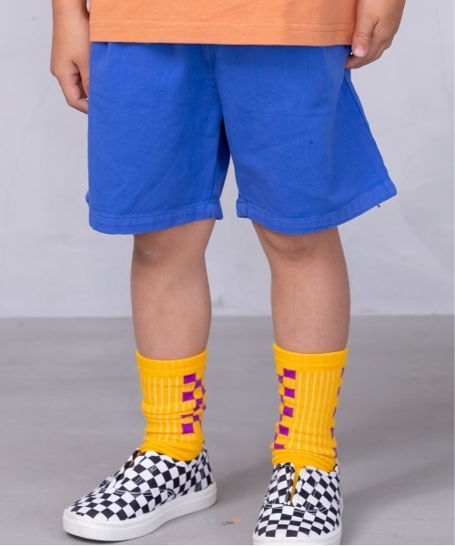 Life Support Products（ライフサポートプロダクツ）の「タックショートパンツ（80～150cm)（その他パンツ・キッズ・レッド系その他/ブラック系その他/ブルー/ブラック/ベージュ/ピンク/イエロー/グリーン/ライトグリーン・80/90/95/100/110/120/130/140/150）」の6枚目の写真