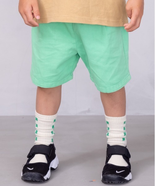 Life Support Products（ライフサポートプロダクツ）の「タックショートパンツ（80～150cm)（その他パンツ・キッズ・レッド系その他/ブラック系その他/ブルー/ブラック/ベージュ/ピンク/イエロー/グリーン/ライトグリーン・80/90/95/100/110/120/130/140/150）」の5枚目の写真