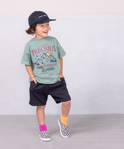 Life Support Products（ライフサポートプロダクツ）の「タックショートパンツ（80～150cm)（その他パンツ・キッズ・レッド系その他/ブラック系その他/ブルー/ブラック/ベージュ/ピンク/イエロー/グリーン/ライトグリーン・80/90/95/100/110/120/130/140/150）」の11枚目の写真