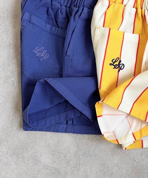 Life Support Products（ライフサポートプロダクツ）の「タックショートパンツ（80～150cm)（その他パンツ・キッズ・レッド系その他/ブラック系その他/ブルー/ブラック/ベージュ/ピンク/イエロー/グリーン/ライトグリーン・80/90/95/100/110/120/130/140/150）」の20枚目の写真