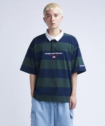 23 BORDER POLO SS/DCボーダーポロシャツ