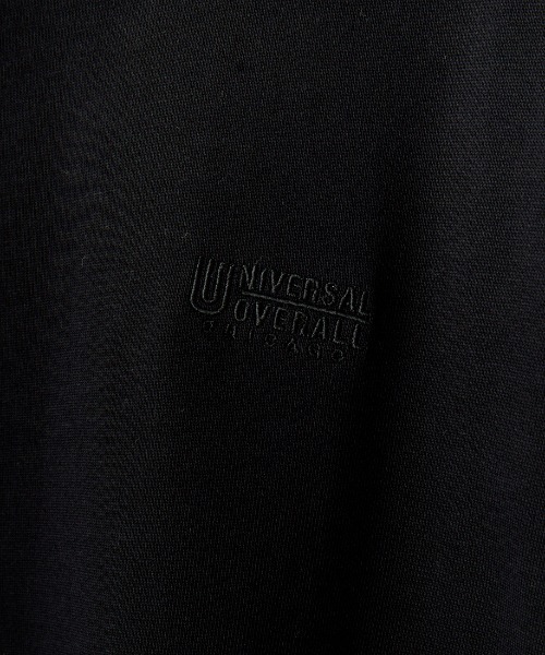 UNIVERSAL OVERALL（ユニバーサルオーバーオール）の「[UNIVERSAL OVERALL/ユニバーサルオーバーオール] 別注 異素材切り替え ロングワンピース（ワンピース・レディース・ブラック/ネイビー/グリーン・F）」の8枚目の写真
