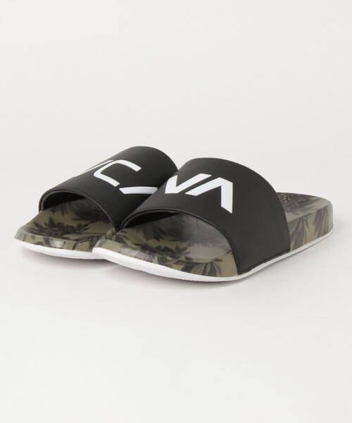 RVCA(ルーカ)の「RVCA メンズ RVCA OLIVE SLIDE SANDAL サンダル【2023年夏モデル】/ルーカシャワサン(シャワーサンダル)(サンダル・メンズ・ブラック/ブラック×ブラック/ホワイト・8/9/10)」の16枚目の写真