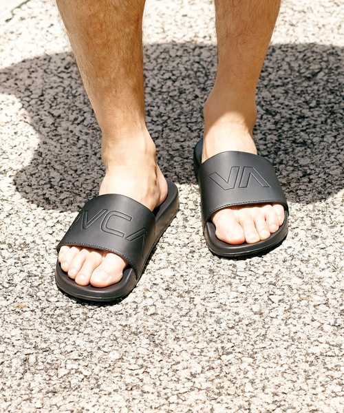 RVCA(ルーカ)の「RVCA メンズ RVCA OLIVE SLIDE SANDAL サンダル【2023年夏モデル】/ルーカシャワサン(シャワーサンダル)(サンダル・メンズ・ブラック/ブラック×ブラック/ホワイト・8/9/10)」の17枚目の写真