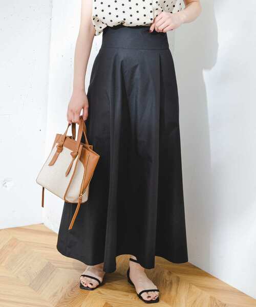 F by ROSSO（エフバイロッソ）の「F by ROSSO　撥水ハイウエストフレアスカート（スカート・レディース・ブルー系その他/イエロー/ブラック・36/38）」の8枚目の写真