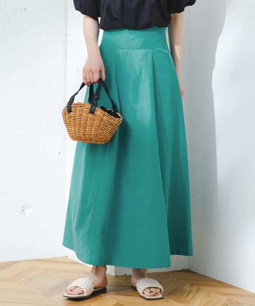 F by ROSSO（エフバイロッソ）の「F by ROSSO　撥水ハイウエストフレアスカート（スカート・レディース・ブルー系その他/イエロー/ブラック・36/38）」の14枚目の写真