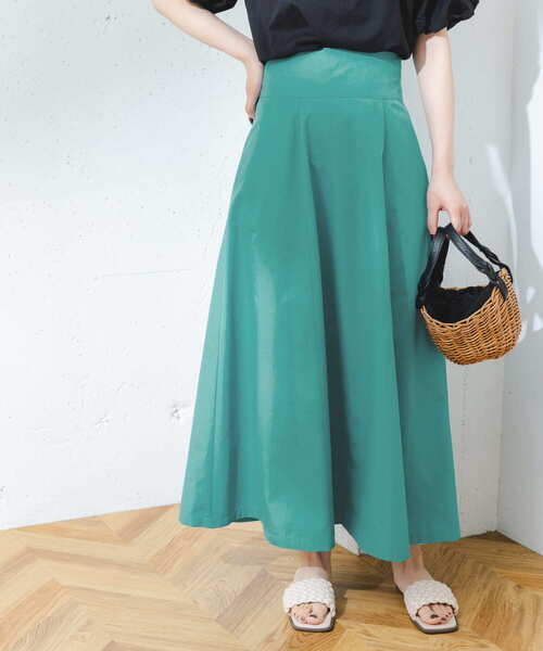 F by ROSSO（エフバイロッソ）の「F by ROSSO　撥水ハイウエストフレアスカート（スカート・レディース・ブルー系その他/イエロー/ブラック・36/38）」の16枚目の写真