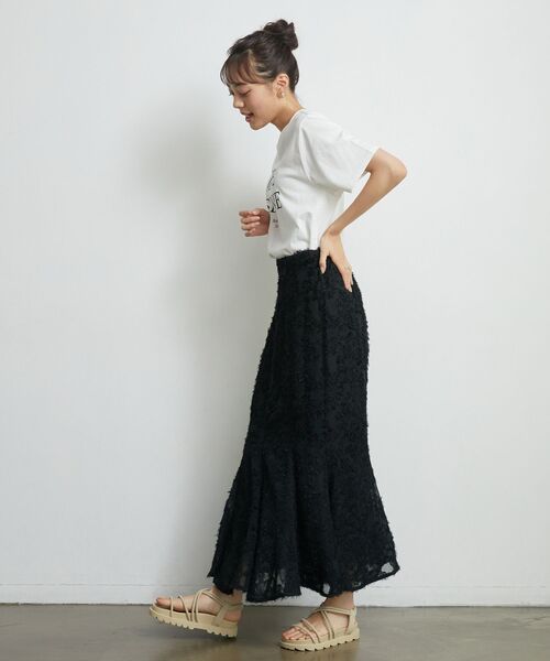 RETRO GIRL（レトロガール）の「アソートマーメイドSK（スカート・レディース・ブラック/ホワイト系その他/ブラック系その他/ナチュラル・FREE）」の6枚目の写真