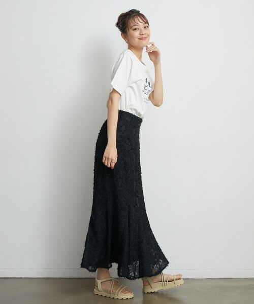 RETRO GIRL（レトロガール）の「アソートマーメイドSK（スカート・レディース・ブラック/ホワイト系その他/ブラック系その他/ナチュラル・FREE）」の7枚目の写真