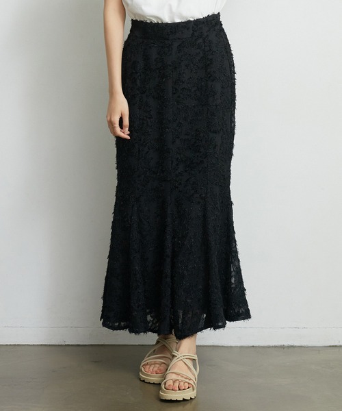 RETRO GIRL（レトロガール）の「アソートマーメイドSK（スカート・レディース・ブラック/ホワイト系その他/ブラック系その他/ナチュラル・FREE）」の2枚目の写真