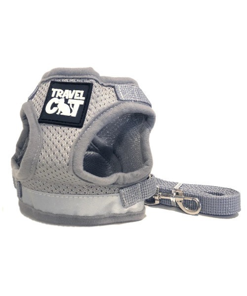 A.en(エイエン )の「The True Adventurer Harness & Leash(リード/ハーネス/首輪・メンズ・グレー/ブラック/エメラルド/ブルー/レオパード・S/M)」の3枚目の写真