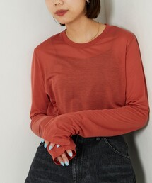 BASERANGE | Baserange/ベースレンジ LONG SLEEVE TEE / ロングスリーブTシャツ / TOLS-BL-AU23(Tシャツ/カットソー)