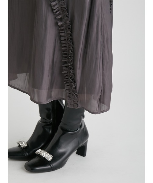 CELFORD（セルフォード）の「割線フリルワンピース（ワンピース