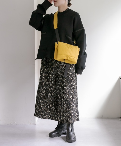 ear PAPILLONNER(イアパピヨネ)の「《ロクヨンクロス》ボンディングショルダーバッグ(ショルダーバッグ・レディース・ブラック/カーキ/イエロー/ホワイト・FREE)」の17枚目の写真