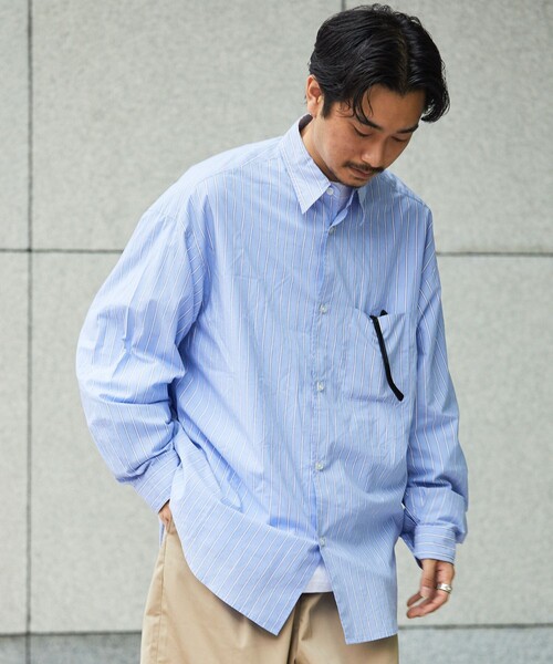 やっこです★リラックスフィット ストライプリネンシャツ POLO RALPH LAUREN（ポロ ラルフ ローレン）の「リラックス