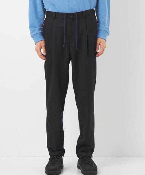 green label relaxing（グリーンレーベルリラクシング）の「フラノツイル 2プリーツ ユーティリティー パンツ -ウォッシャブル・ストレッチ-（その他パンツ・メンズ・ダークブラウン/グレー/ネイビー・XL/L/S/M）」の4枚目の写真