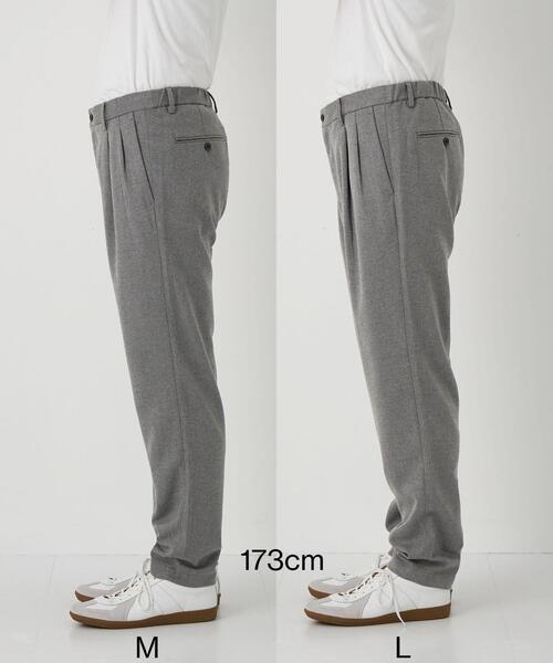 green label relaxing（グリーンレーベルリラクシング）の「フラノツイル 2プリーツ ユーティリティー パンツ -ウォッシャブル・ストレッチ-（その他パンツ・メンズ・ダークブラウン/グレー/ネイビー・XL/L/S/M）」の18枚目の写真